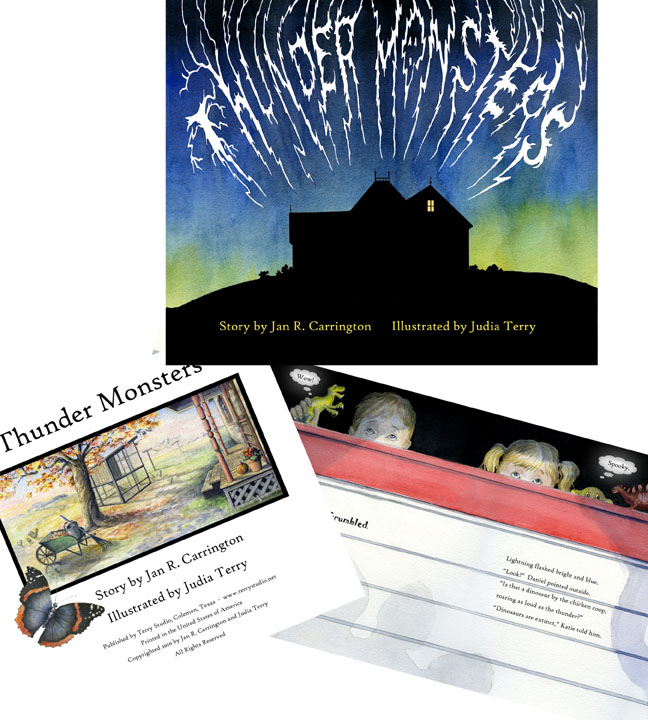 Thunder Monsters - copyright 2010 Judia Terry